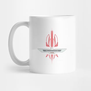 Thunderbird Emblem with Pinstripes Mug